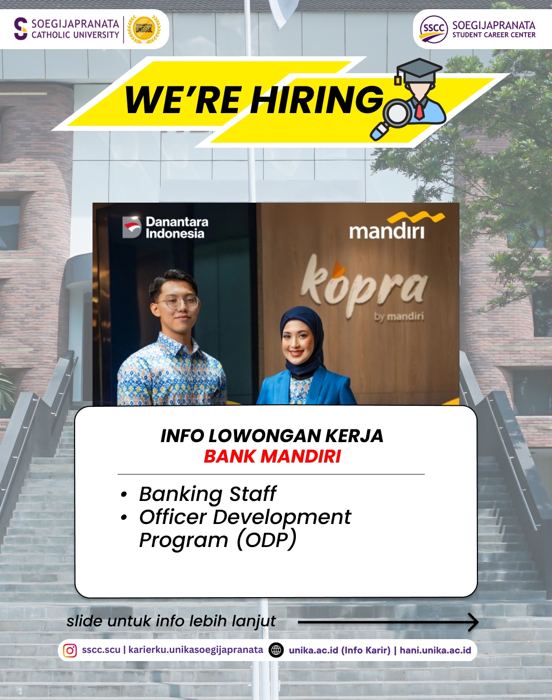 Loker November 2025 – Bank Mandiri || Job Vacancy