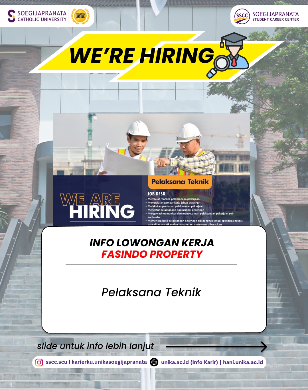 Loker November 2025 – Fasindo Property || Job Vacancy