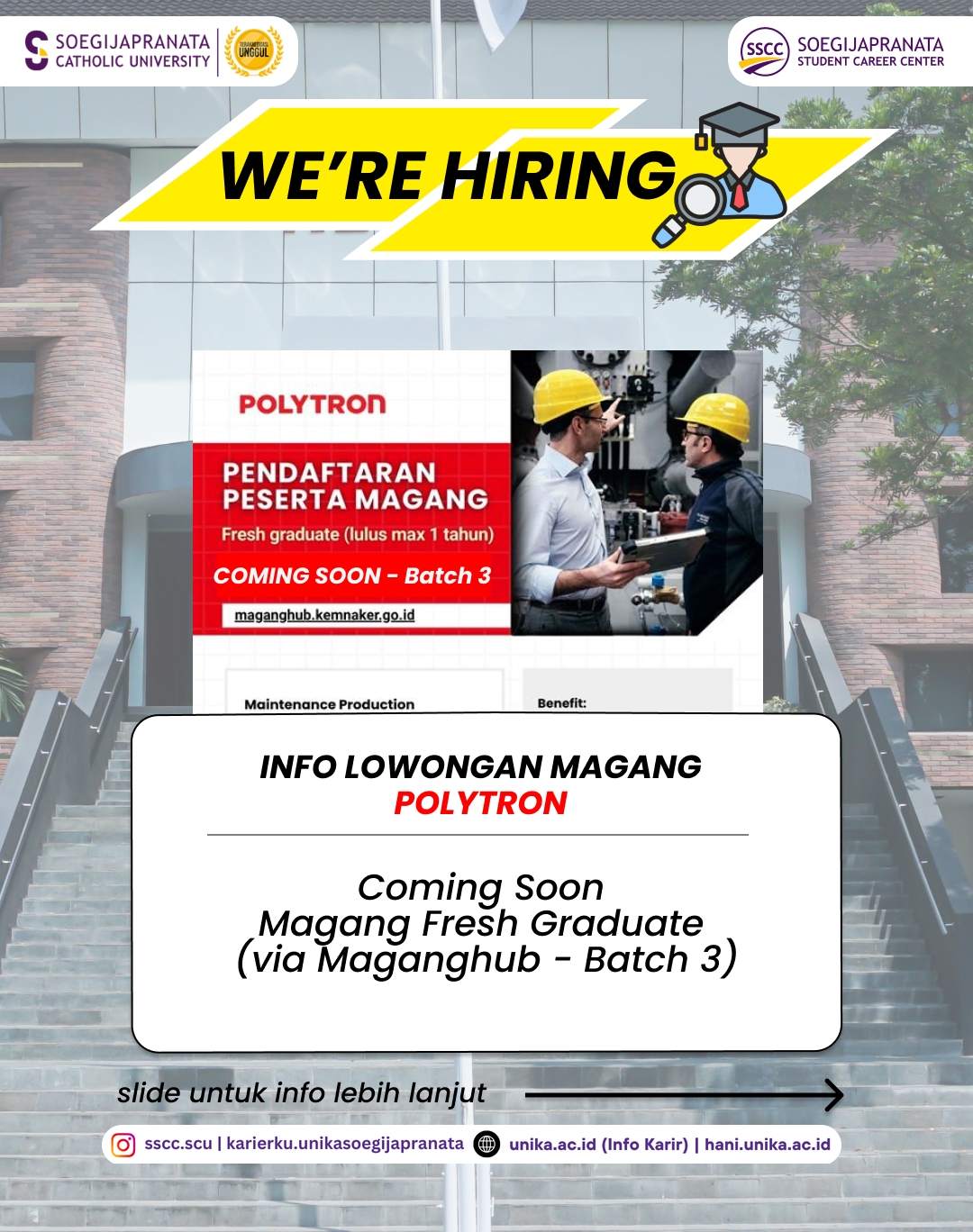 Loker November 2025 – Polytron || Job Vacancy