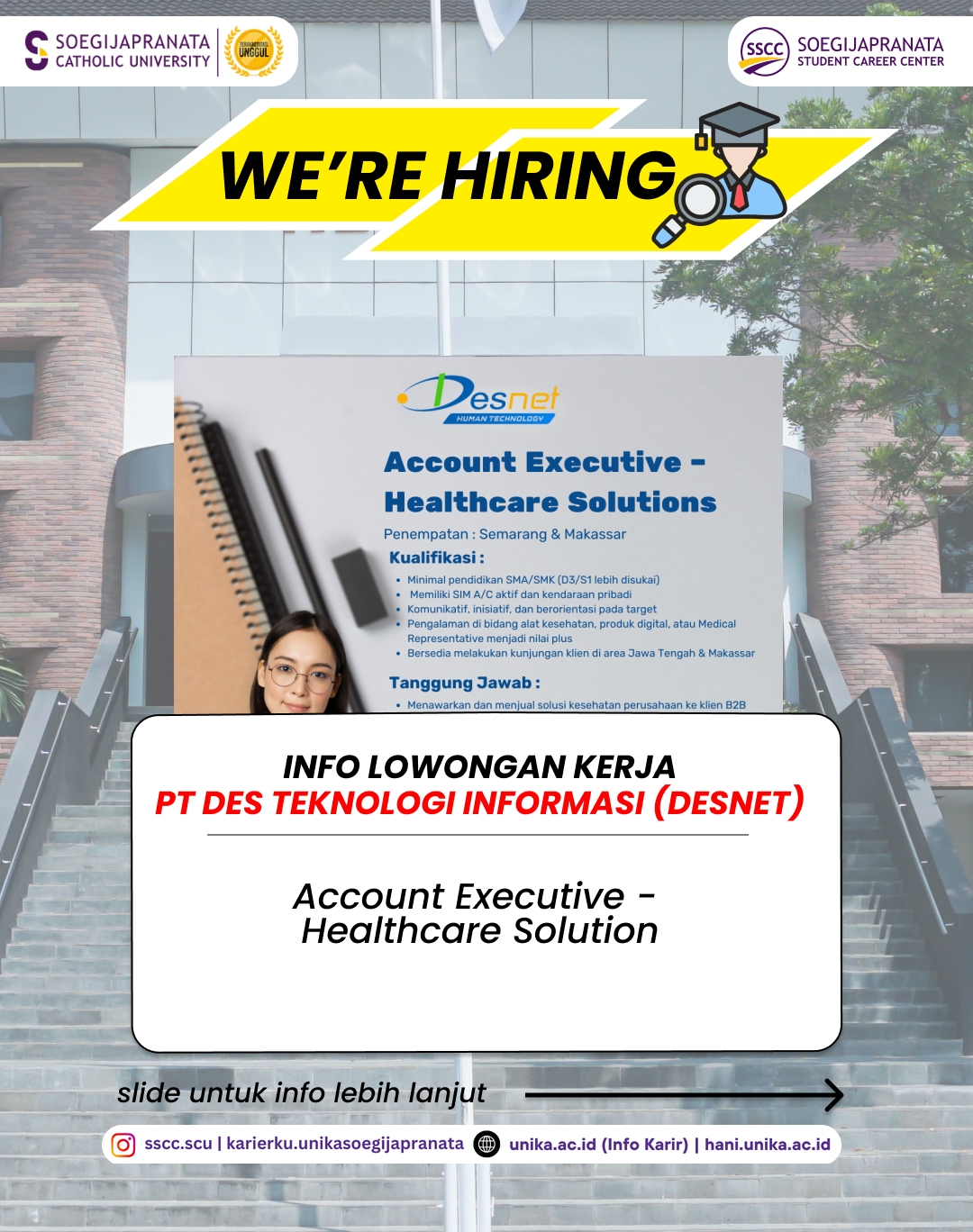 Loker November 2025 – PT DES Teknologi Informasi (DESNET) || Job Vacancy