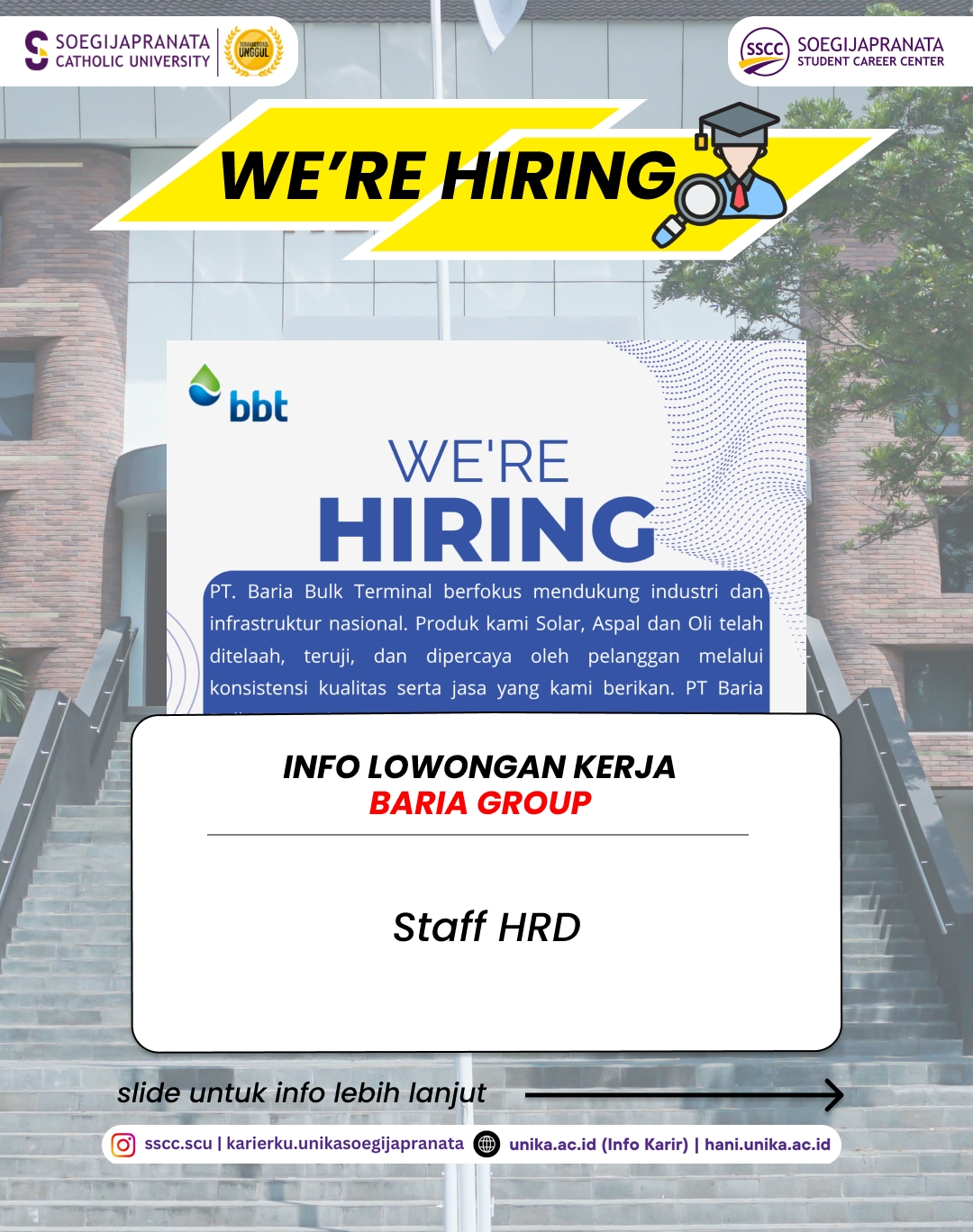 Loker November 2025 – Baria Group || Job Vacancy
