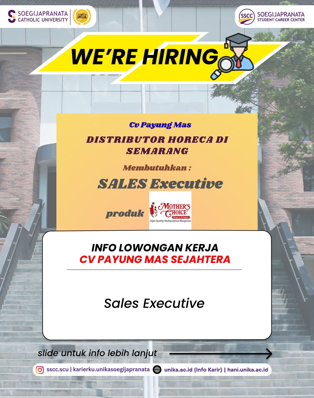 Loker November 2025 – CV Payung Mas Sejahtera || Job Vacancy