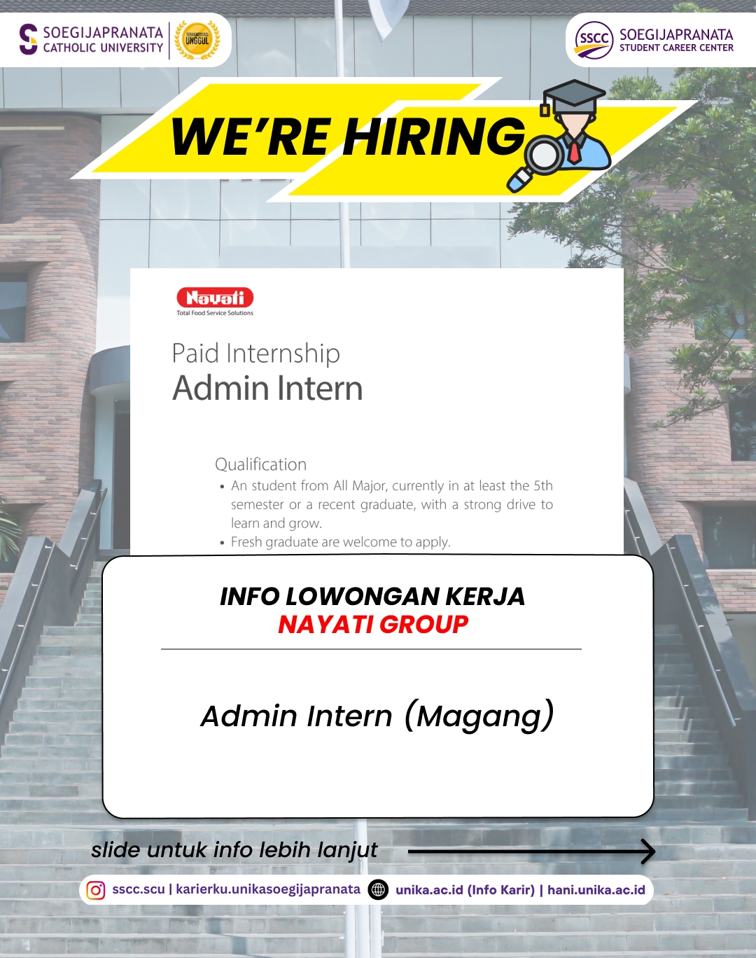 Loker November 2025 – Nayati Group || Job Vacancy