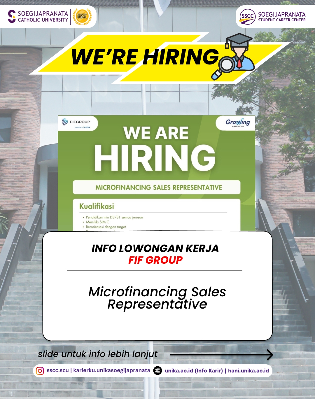 Loker Desember 2025 – FIF Group || Job Vacancy