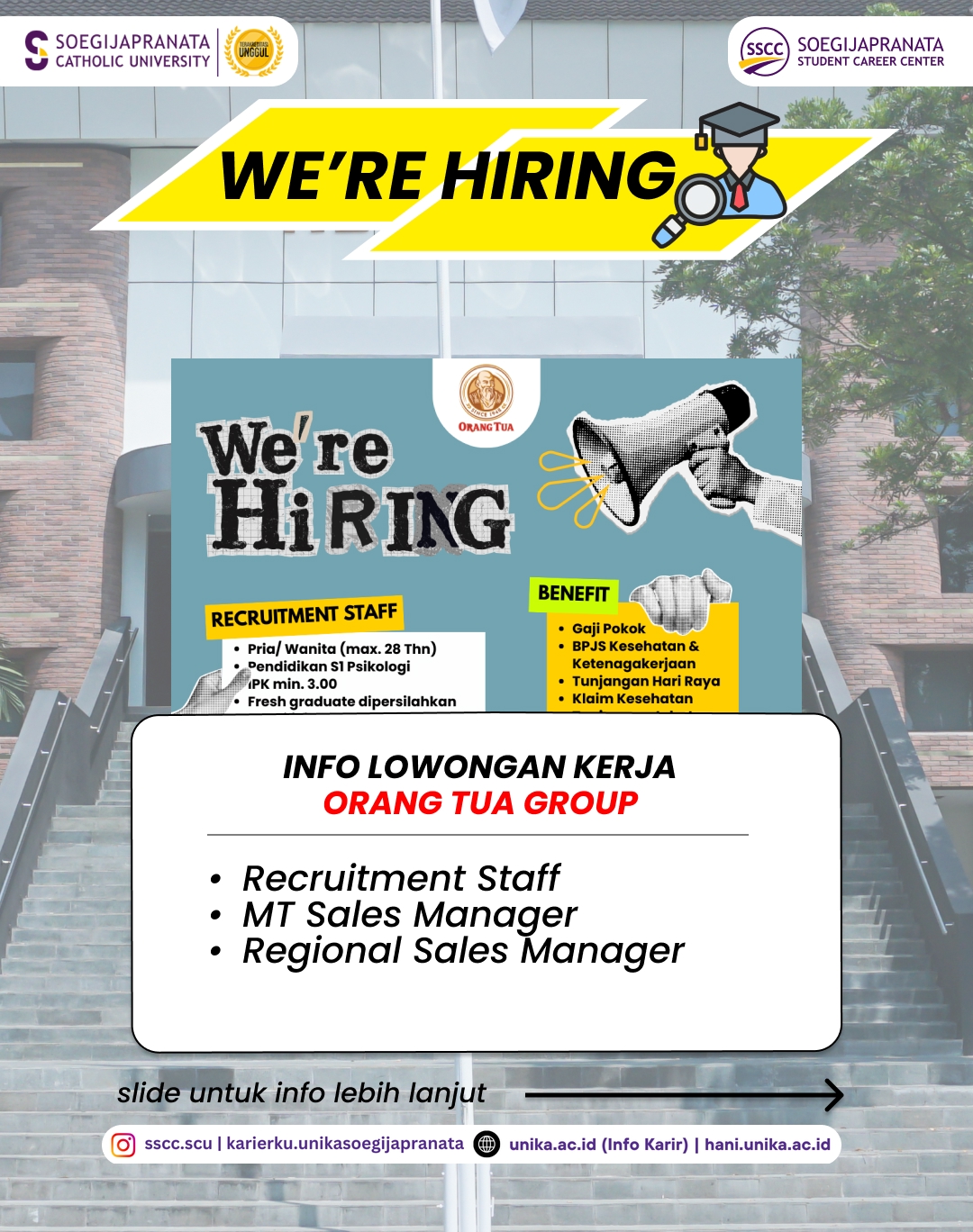 Loker Desember 2025 – Orang Tua Group (OT Group) || Job Vacancy