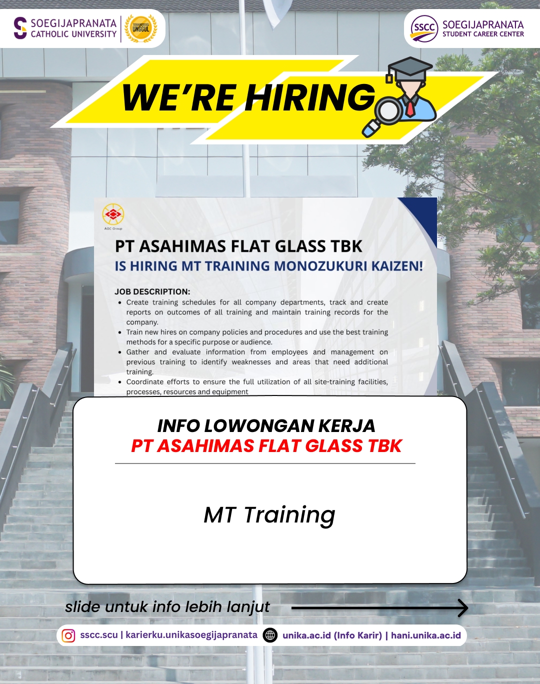 Loker Desember 2025 – PT Asahimas Flat Glass Tbk. || Job Vacancy