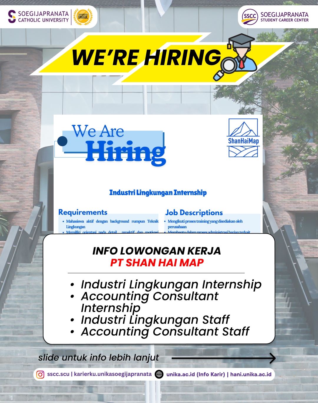 Loker Desember 2025 – PT Shan Hai Map || Job Vacancy