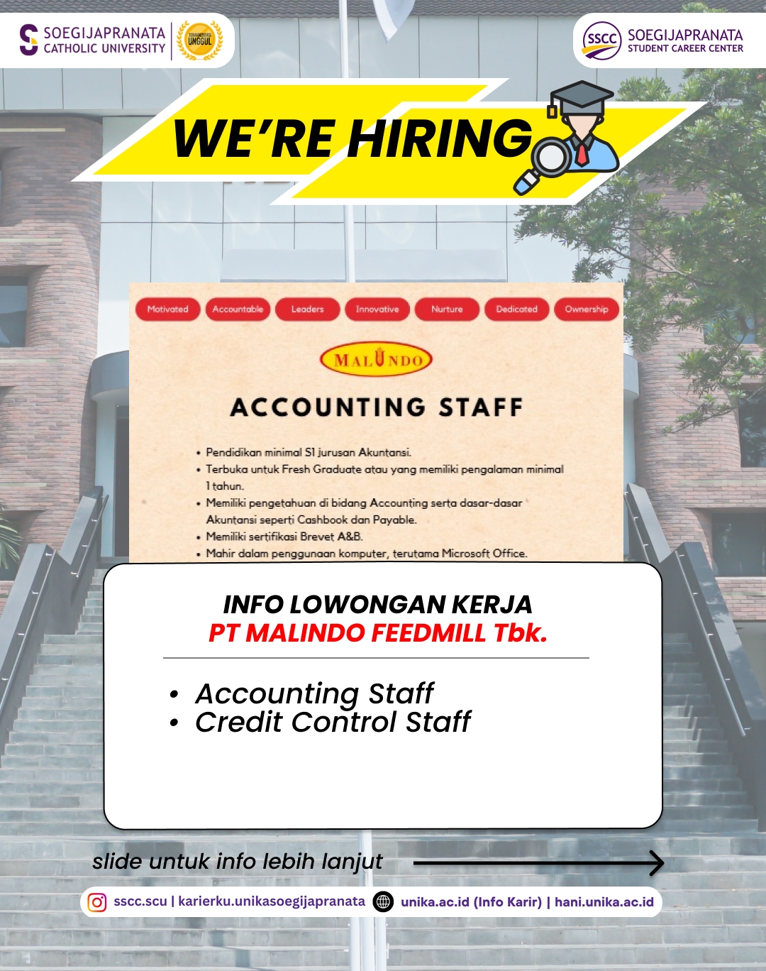 Loker Desember 2025 – PT Malindo Feedmill, Tbk. || Job Vacancy