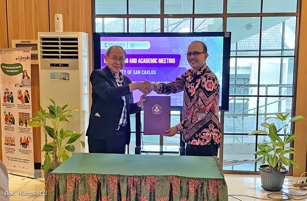 Diskusi bersama Perguruan Tinggi Filipina, SCU Perkuat Kerja Sama Internasional