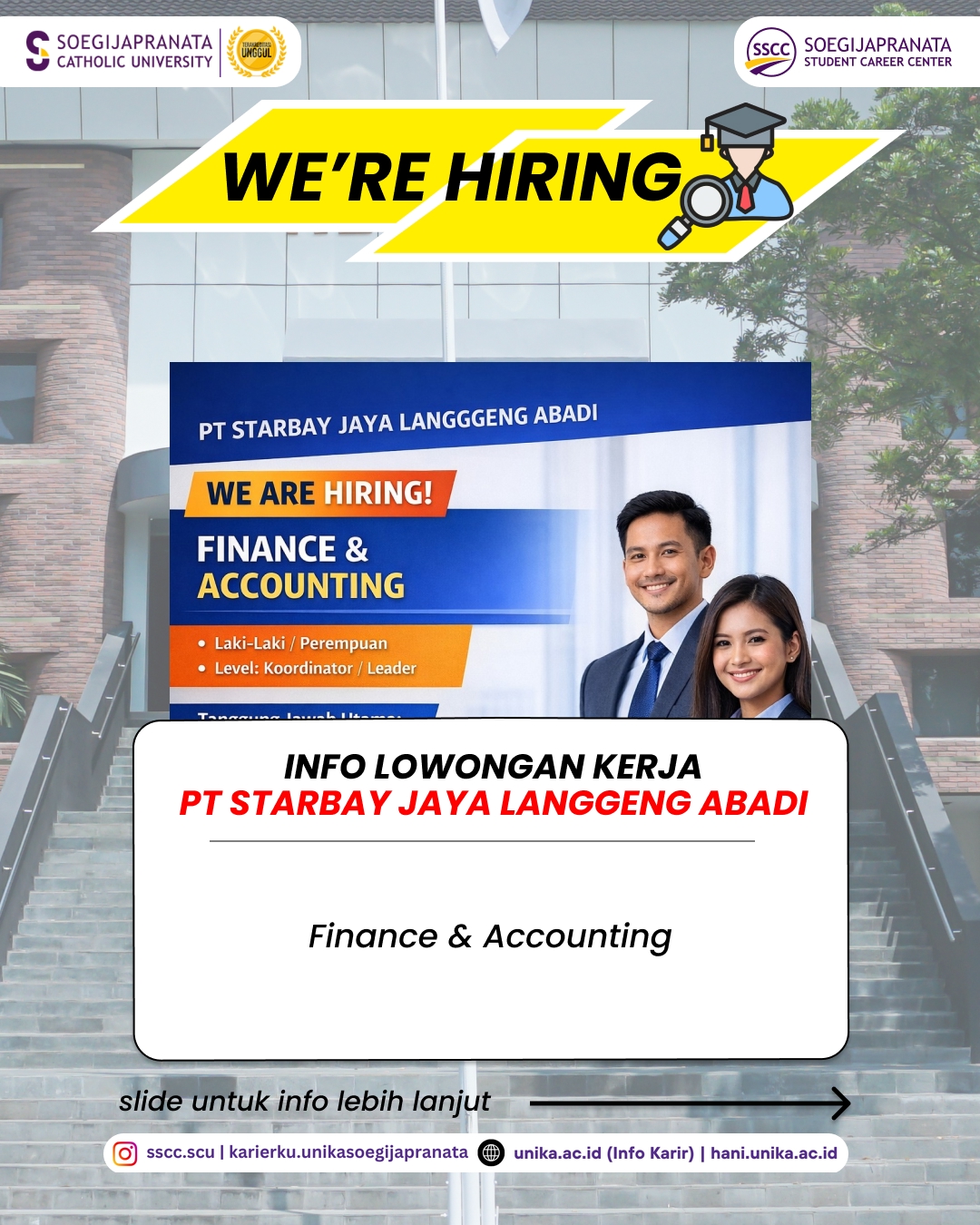 Loker Januari 2026 – PT Starbay Jaya Langgeng Abadi || Job Vacancy