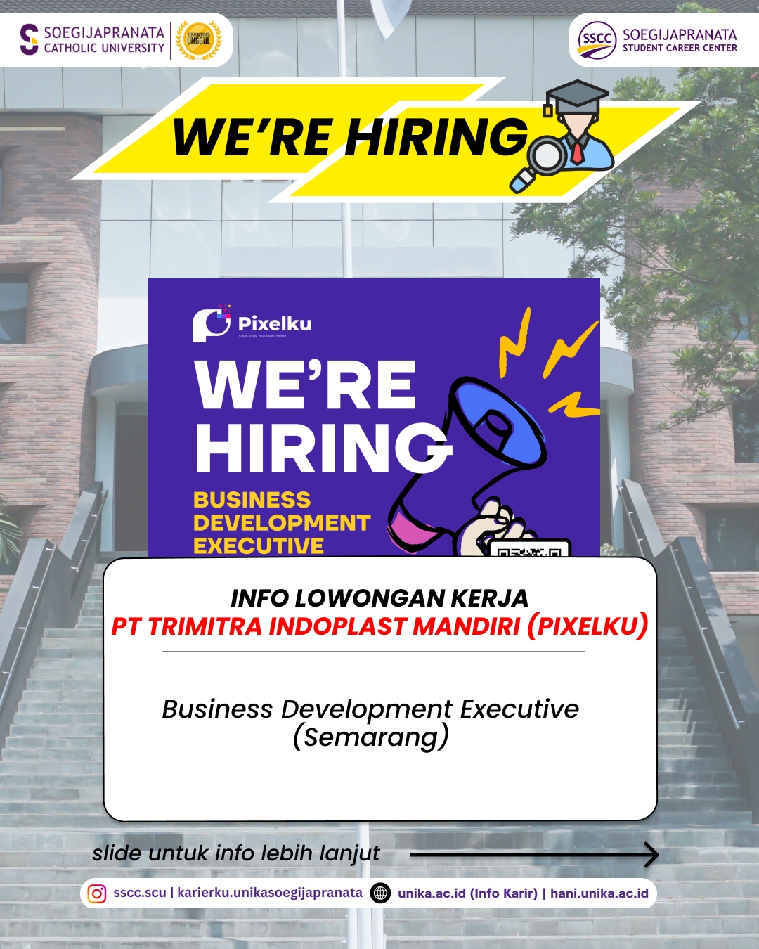 Loker Januari 2026 – PT Trimitra Indoplast Mandiri (Pixelku) || Job Vacancy