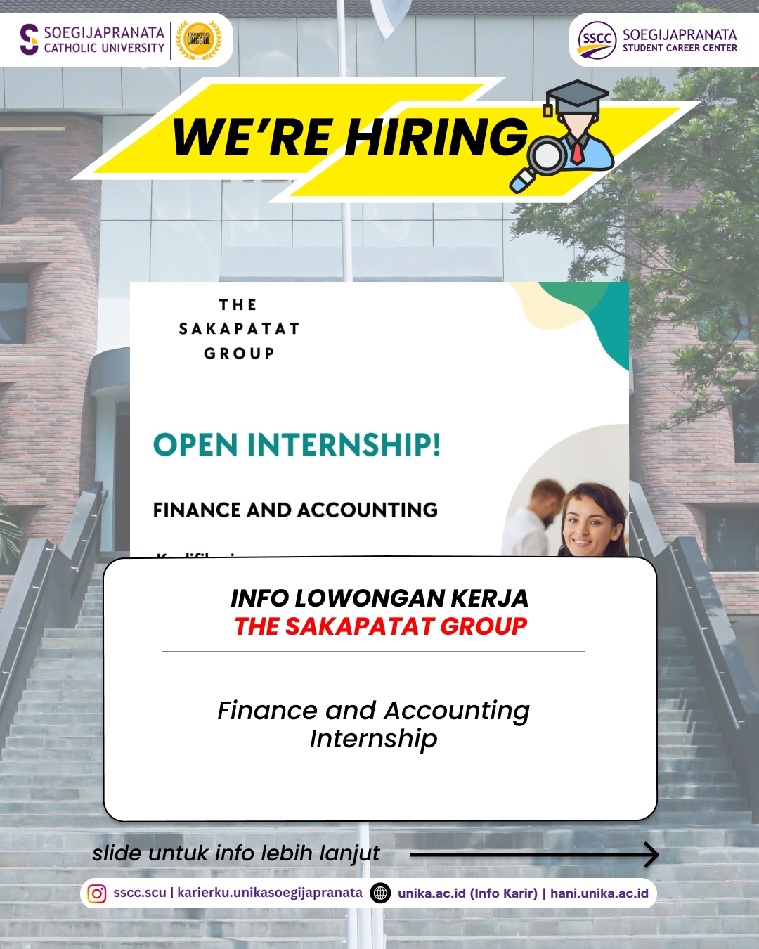 Loker Januari 2026 – The Sakapatat Group (TSG) || Job Vacancy