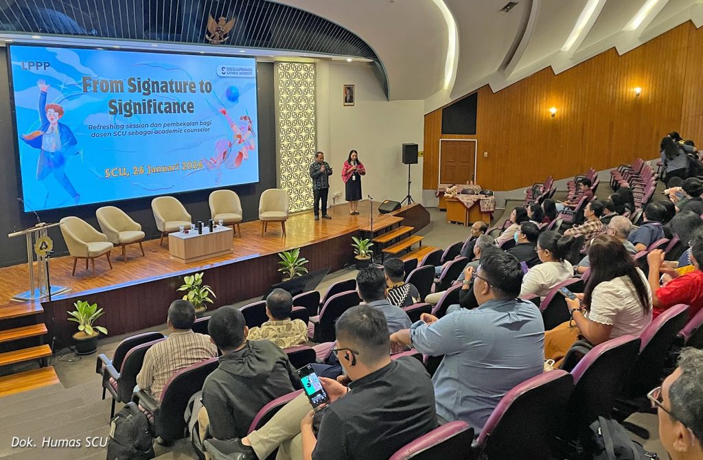 SLM Coaching Clinic SCU Tegaskan Peran Strategis Dosen Wali dalam Pendampingan Mahasiswa