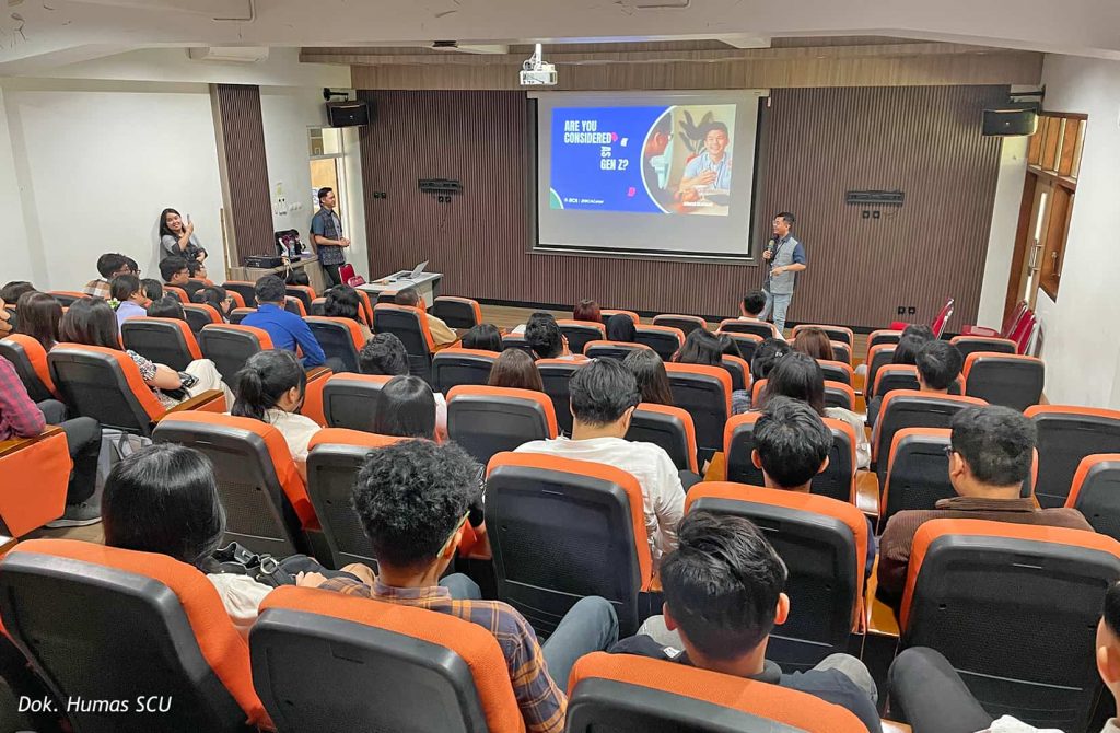 Campus Hiring bersama BCA jadi Bukti Keseriusan SCU Kembangkan Karier Mahasiswa dan Lulusan Campus Hiring bersama BCA jadi Bukti Keseriusan SCU Kembangkan Karier Mahasiswa dan Lulusan