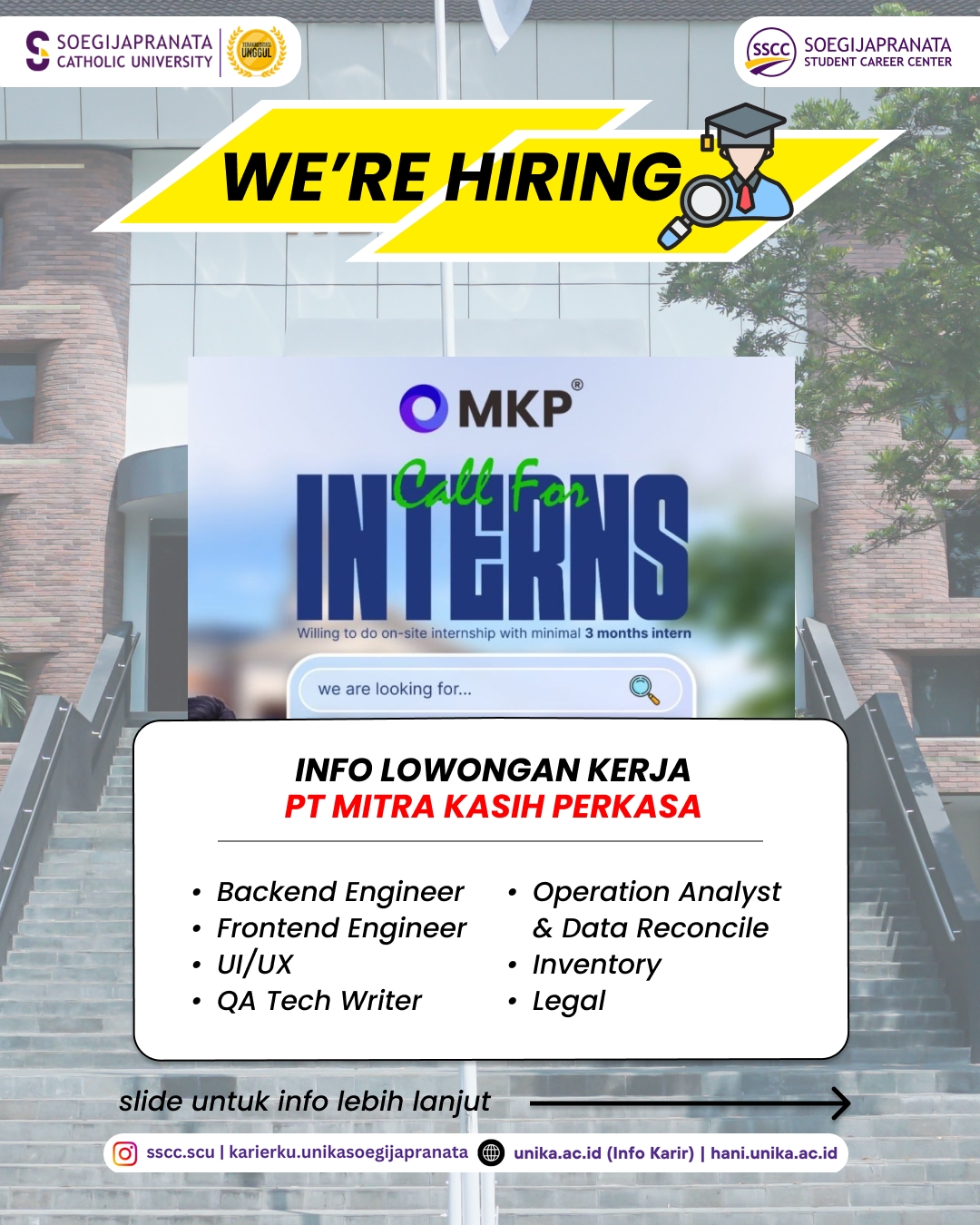 Loker Februari 2026 – PT Mitra Kasih Perkasa (MKP) || Job Vacancy