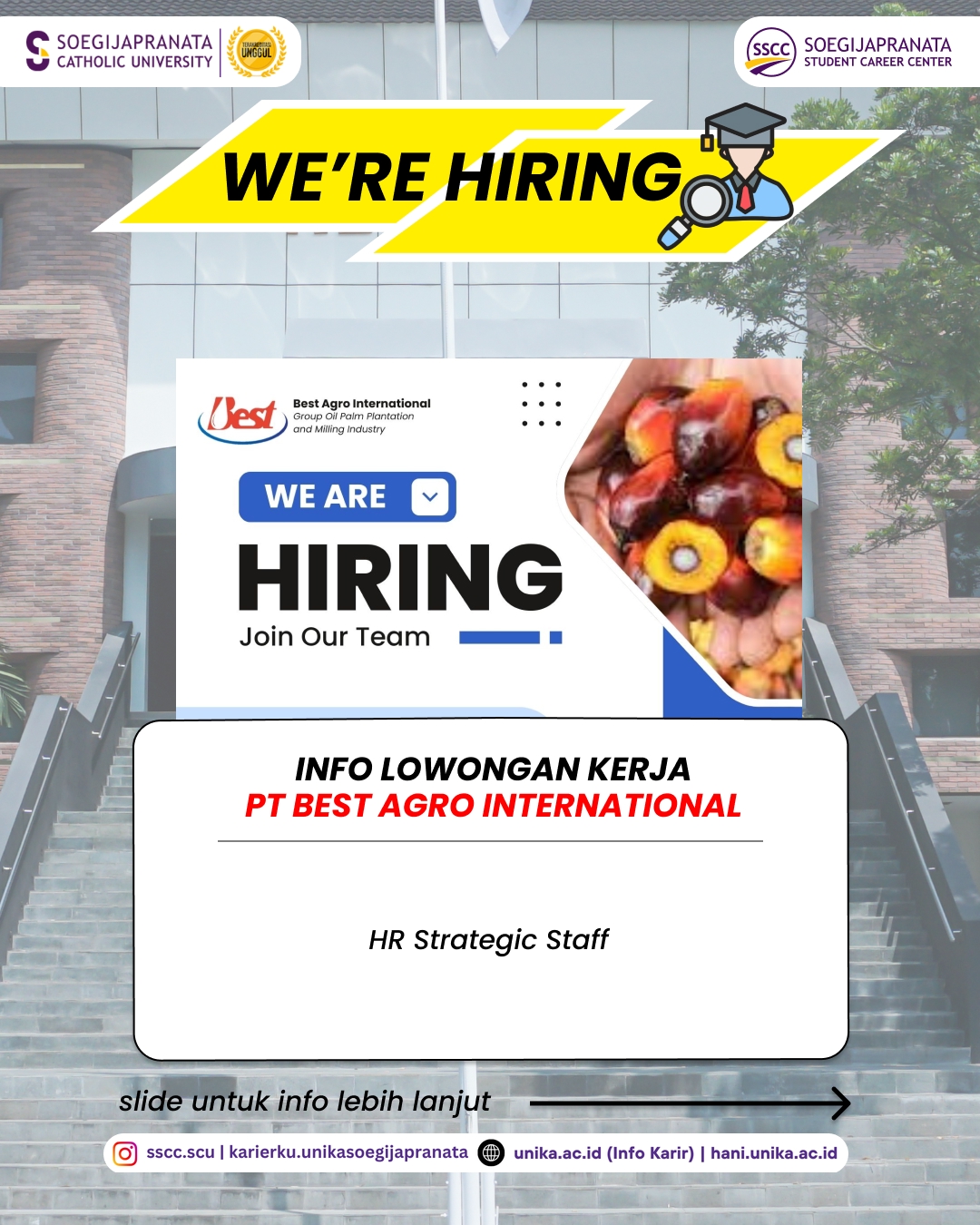 Loker Februari 2026 – PT Best Agro International || Job Vacancy