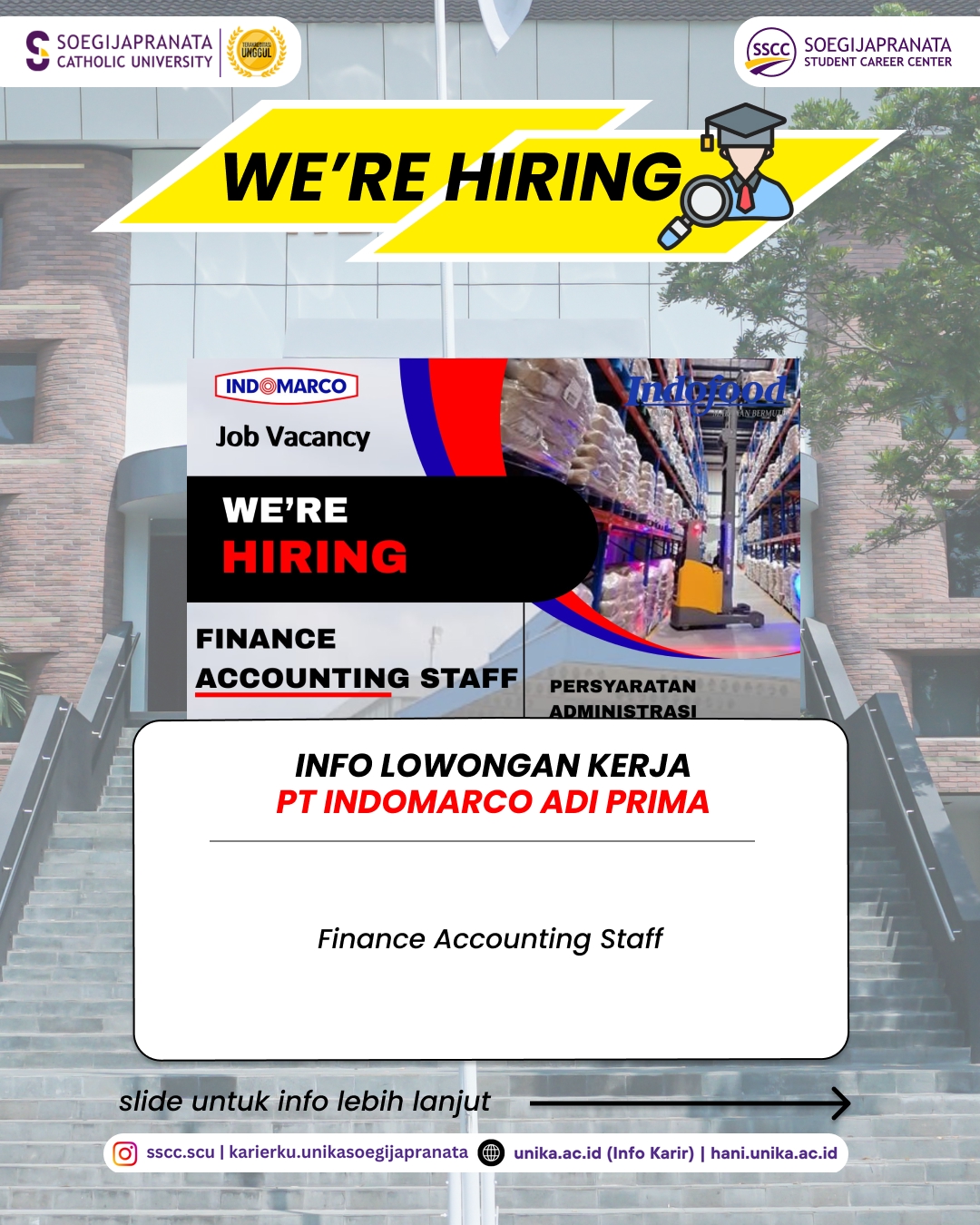 Loker Februari 2026 – PT Indomarco Adi Prima || Job Vacancy