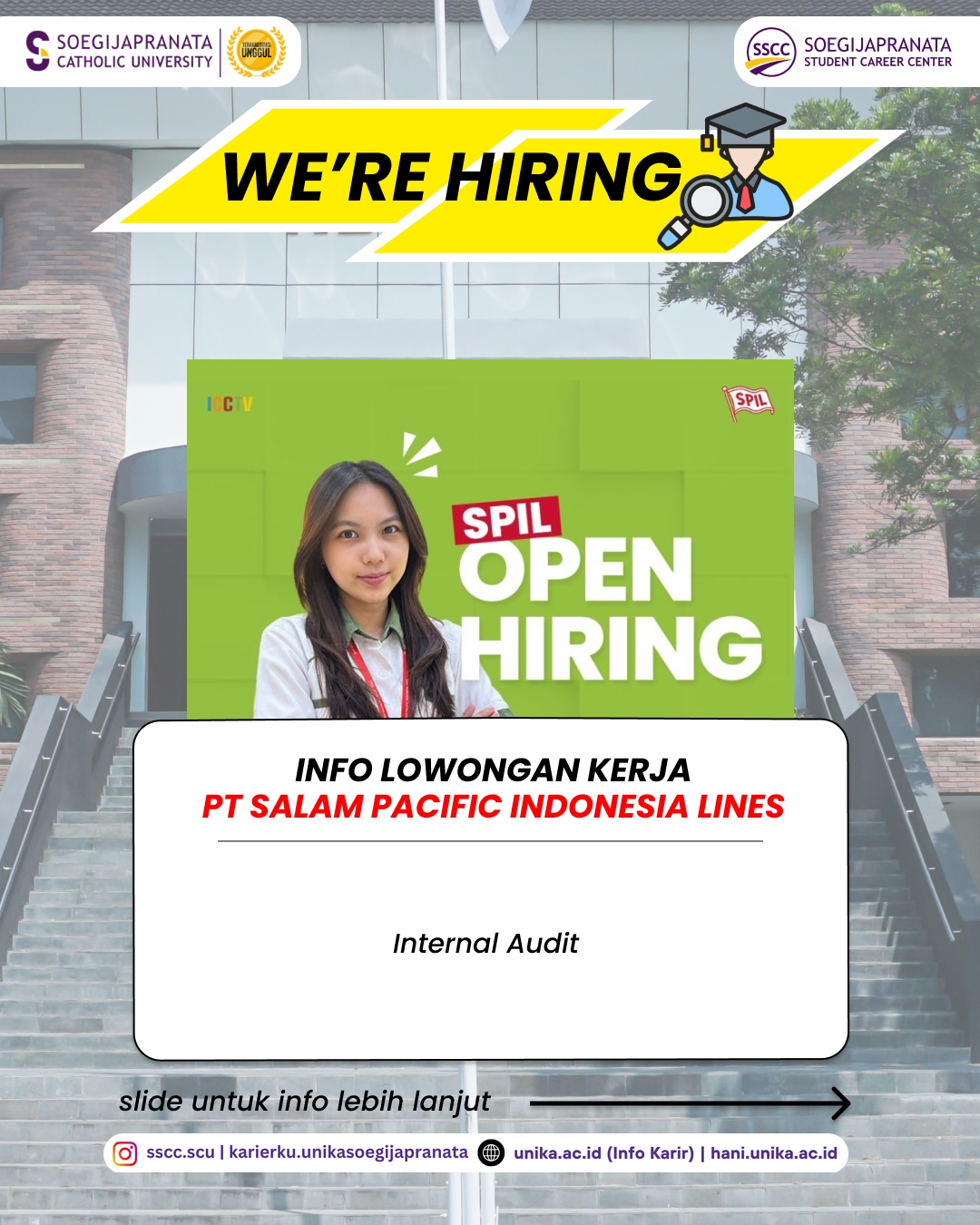 Loker Februari 2026 – PT Salam Pacific Indonesia Lines (SPIL) || Job Vacancy