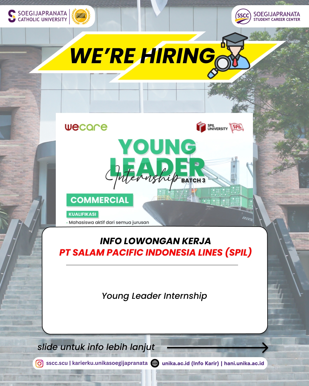 Loker Februari 2026 – PT Salam Pacific Indonesia Lines (SPIL) || Job Vacancy