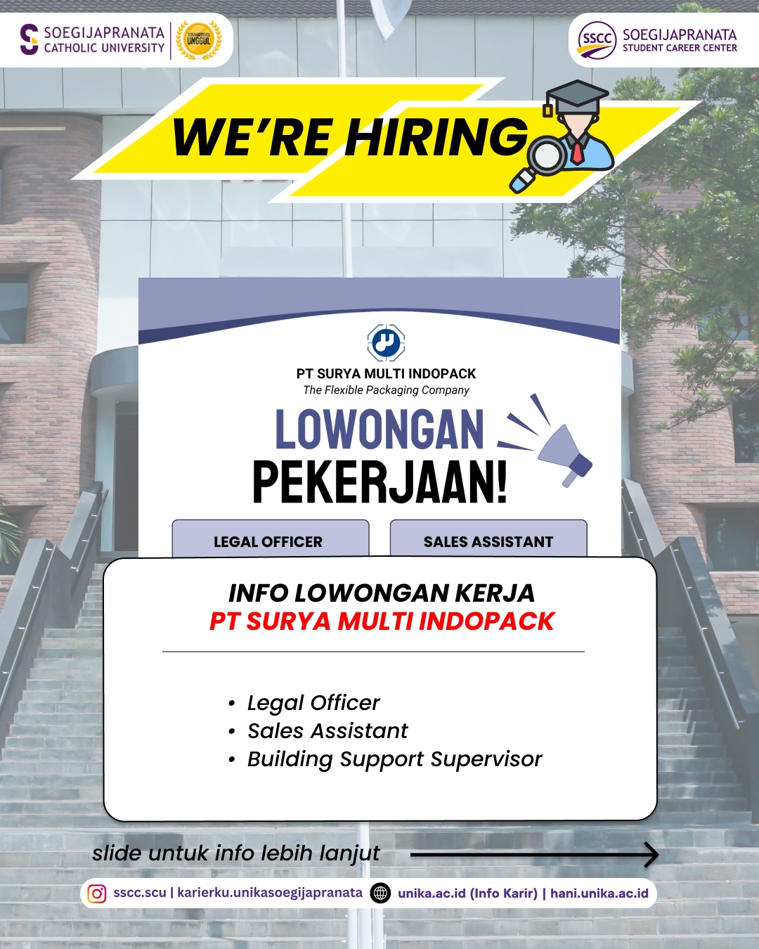 Loker Februari 2026 – PT Surya Multi Indopack || Job Vacancy