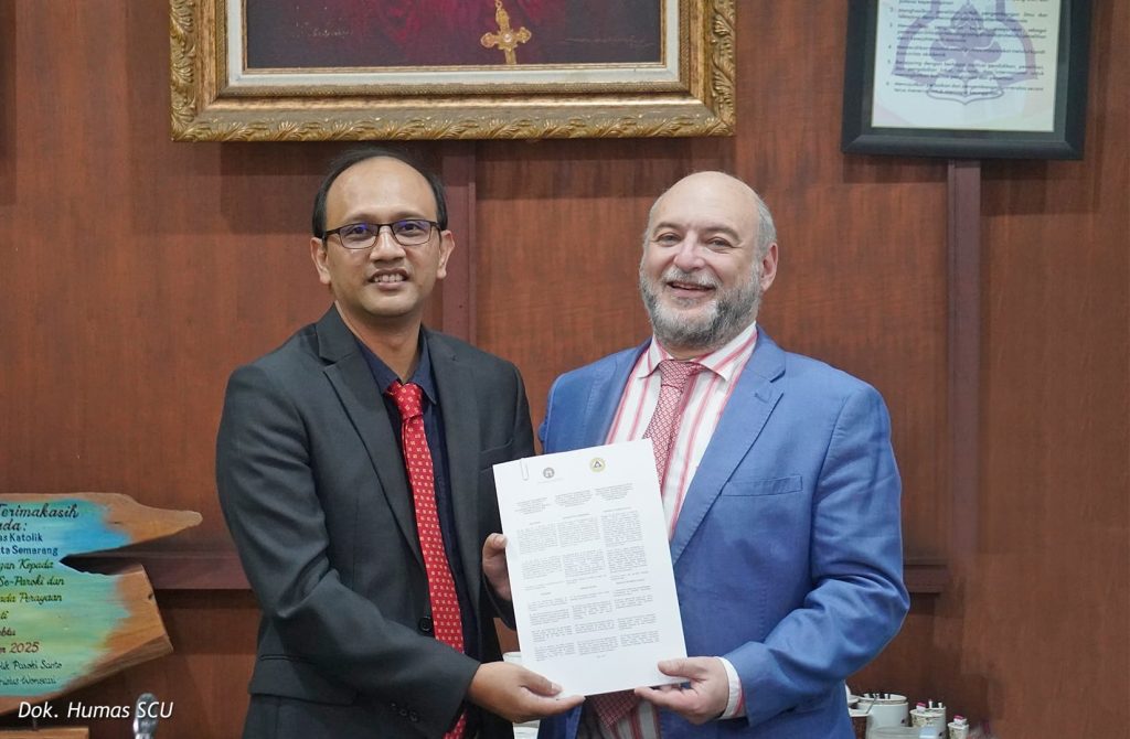 Kerja Sama dengan Perguruan Tinggi Eropa Tekankan Komitmen SCU Respons Tantangan Global Kerja Sama dengan Perguruan Tinggi Eropa Tekankan Komitmen SCU Respons Tantangan Global