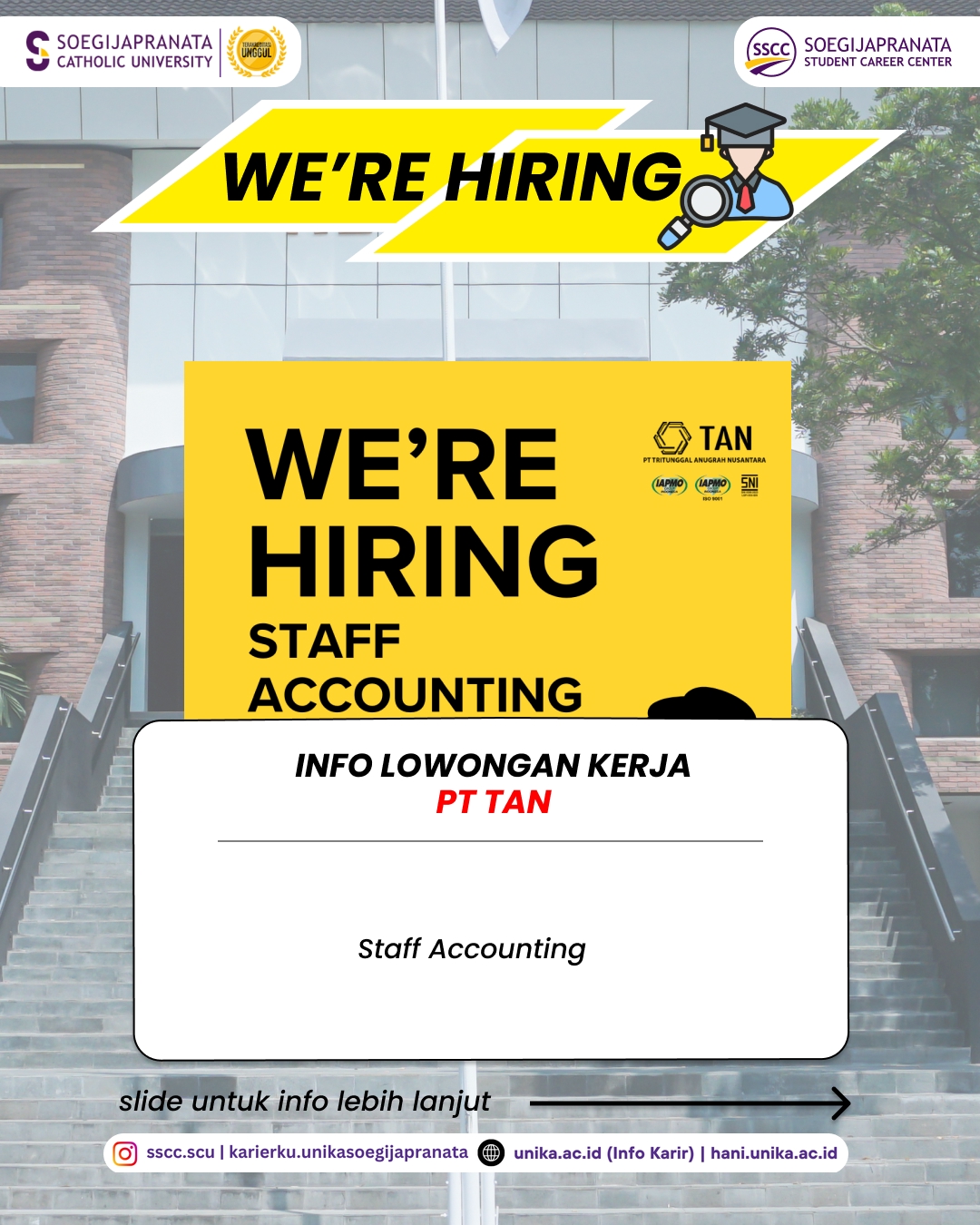 Loker April 2026 – PT Tritunggal Anugrah Nusantara || Job Vacancy