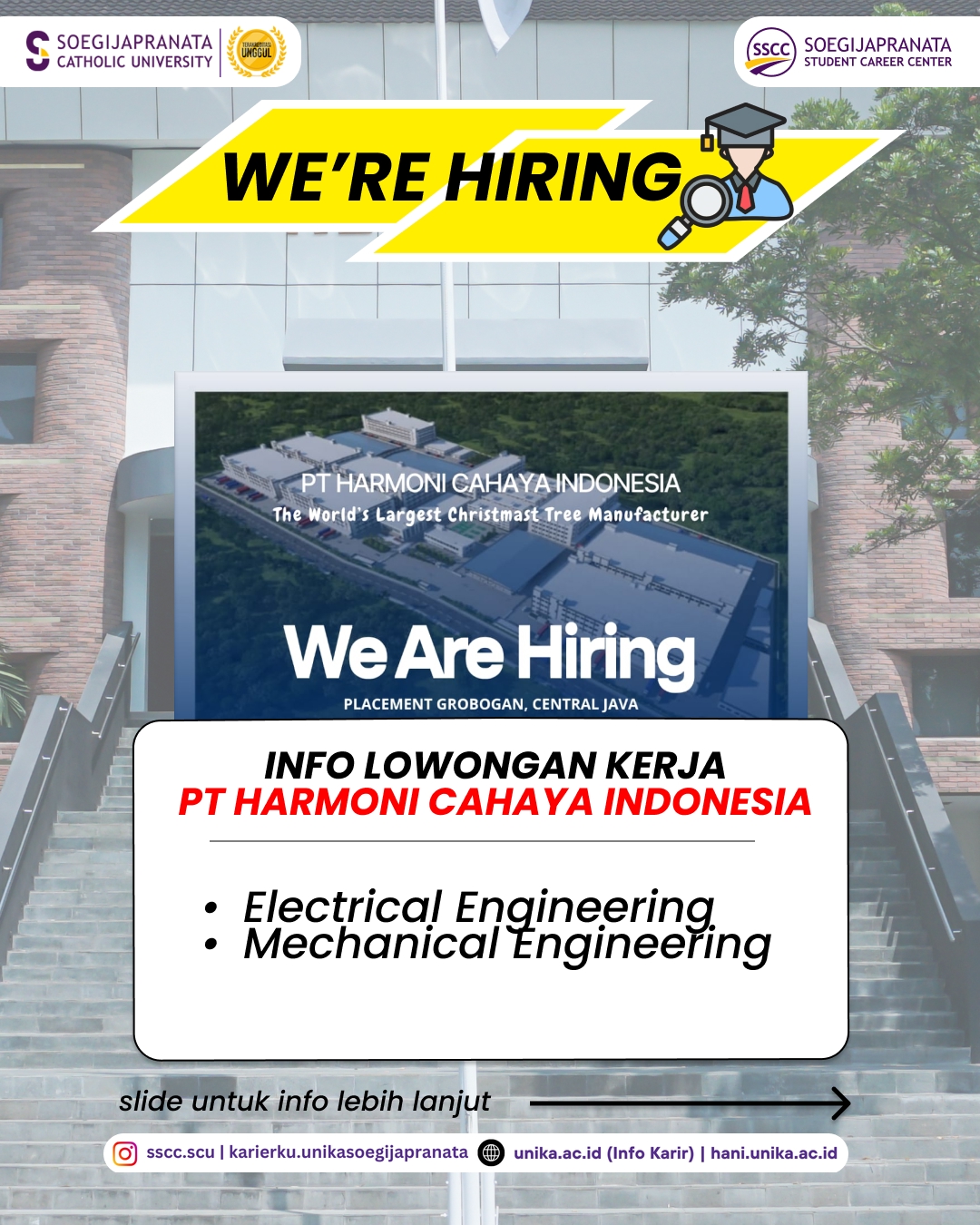 Loker Mei 2026 – PT Harmoni Cahaya Indonesia || Job Vacancy